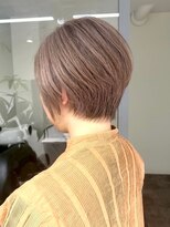 ジービージー(GBG)&nbsp;くびれショートボブ40代50代グレイカラー白髪染め白髪ぼかし