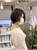 大人ショートボブ