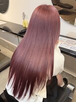 ラック 津田沼(LUCK)&nbsp;ローズピンクダブルカラーインナーカラーケアブリーチ