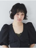 アンニュイパーマボブ