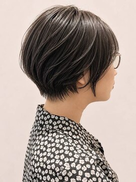 クリック(Click) くびれショート/オリーブグレージュ/30代40代50代/小倉美容室