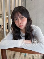 フィルムス ヨコハマ プラス(FILMS 横浜 +)&nbsp;デジタルパーマ/ミディアムレイヤー/韓国巻き風/顔周りカット