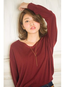 ミンクス 銀座店(MINX) 【MINX八木】こなれ感のある外ハネウルフボブ