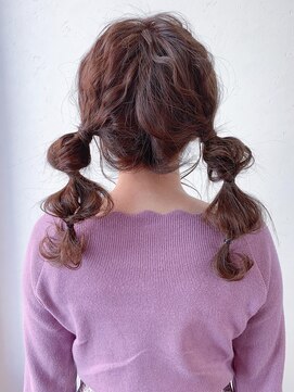 セシルヘアー JR尼崎店(Cecil hair) ピンクアッシュ_たまねぎアレンジ