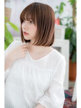 ヘアアンドビューティー ミック(Hair & Beauty miq) ナチュラルボブ髪質改善カットカラートリートメント南阿佐ヶ谷