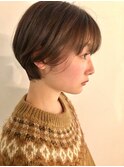 大人可愛い耳かけショート