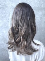 ユアーズ ヘア 恵比寿本店(youres hair) 透明感がきれいなグラデーショングレージュ