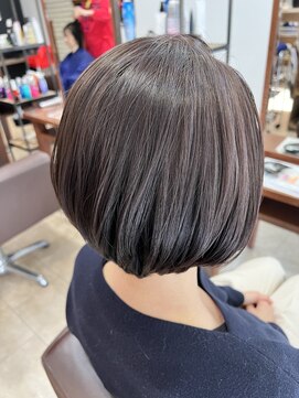 ラブリッシュ(LOVERICHE) ラベンダーアッシュの白髪ぼかしハイライト