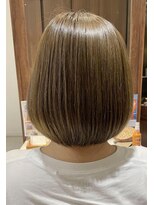 アイフィール アヴェダ 瑞江店(i feel AVEDA)&nbsp;【藤田】【朝も簡単まとまるボブ×インナーカラーブルー】