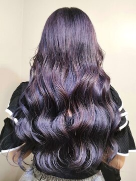 リリー シブヤ(Lilly shibuya) 【Lilly渋谷】#パープル#ダブルカラー#学割U24#韓国#ヨシンモリ