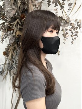 ベルム(Belme) 髪質改善韓国風ヨシンモリ☆ペールベージュフロントレイヤー