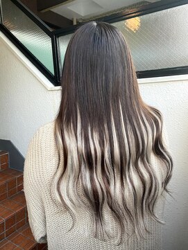 フツーロ 栄(FUTURO) #バレイヤージュ＃クラデーション＃ギャル＃名古屋美容室