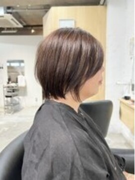 モールヘア 武庫之荘店(MOOL hair) ショート/ボブ/イルミナ/グレーベージュ/西中島/武庫之荘/西宮