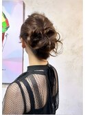 ヘアセット・ヘアアレンジ。結婚式。パーティー