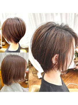ヘアカフェ コトノハ(hair cafe Kotonoha) 【コトノハ】似合わせショート２０代３０代４０代５０代全方向◎