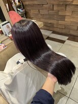 ヘアースタジオ エフ(Hair studio f) 茨木/髪質改善/ストレート/ラベンダー