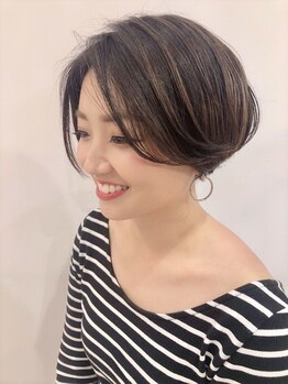 ヘアーサロン ドットハーフ(HAIR SALON .half)の写真/髪質やクセを見極めたカットで、自分でも簡単に再現できるスタイルに☆自宅でもお手入れも簡単♪