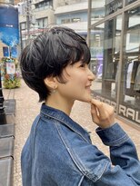 ハルキ ミナト ジャパン オオサカ(HARUKI MINATO japan OSAKA)&nbsp;40代50代小顔似合わせカットくびレイヤーエモージュ大人可愛い