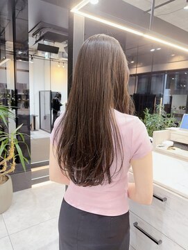 ファンナギンザ(FaNNa ginza) メガネが似合うカジュアルロングレイヤー