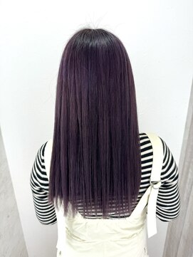 シエル 立川店(CIEL) 【CIEL×久光】ケアブリーチで作るヴァイオレットカラー