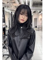 トニーアンドガイ 青山店(TONI & GUY) ロングレイヤー　レイヤーカット　似合わせ　ブラックカラー