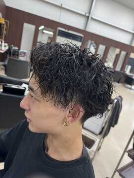 美容室 プークワ 中川春田駅前店 ツイストスパイラル/メンズショート