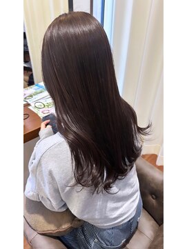 ルプラ ブリリアント(le-pla brilliant) 艶々ロング×チョコブラウン