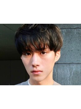 ＜MEN'Sビジネス～カジュアルヘアも◎＞メンズカット+トリートメント￥6000[髪質改善/men's]