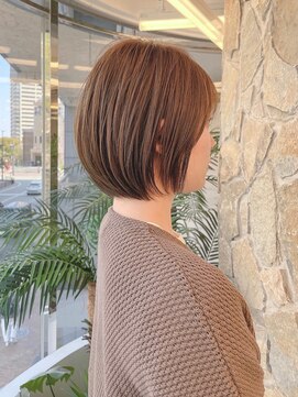 オーロ 池田店(ORO) 20代30代40代50代デザインカラーレイヤーカットウェットヘア