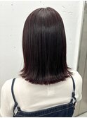 JILL STUDIO 外ハネくびれ/ミディアム/ダークブラウン