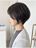 福井　大和田　丸みショート　ふんわり　大人ショート