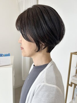 コト 福井大和田店(coto) 福井 大和田 丸みショート ふんわり 大人ショート