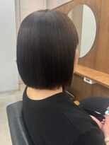 リッチ 菊名店(Rich)&nbsp;丸みボブ　愛されボブ　ストレート　髪質改善