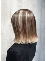 アンサム 下北沢店(UNSOME)&nbsp;【下北沢】ボブ/デザインカラー/ミルクティーベージュ