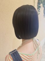 オリーブスバイネオリーブ(Olive's by neolive)&nbsp;ボブルフ_ネビージュ_小顔_ワンレン_黒髪_白髪ぼかし_前髪 55