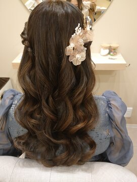 ランリ 名古屋名駅(ranri) ハーフアップ