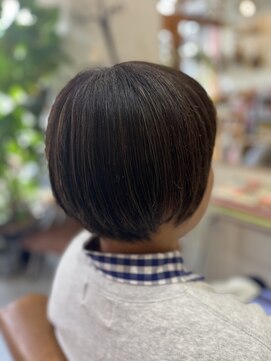 ララ(Lala) マッシュショート×ハイライト