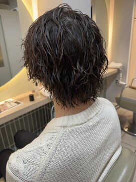 テトラ バイ ネオリーブ 横浜西口店(tetra by neolive) 横浜★ツイストスパイラルパーマウルフ