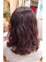 ブルーミングヘアー&nbsp;ミディアムレイヤーボブ
