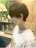 ミニウルフレイヤーカット顔周りカット前髪カットショート/大宮
