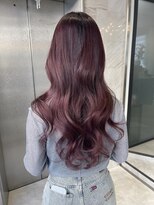 リリー(Lilley)&nbsp;ブリーチなしダブルカラーでできるチェリーレッド！