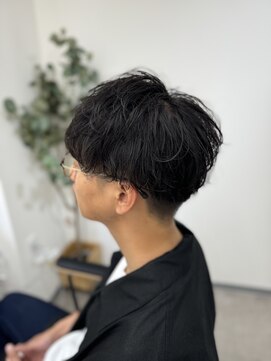 テーラヘアー 葛西店(TELA HAIR) 刈り上げニュアンスショートマッシュ