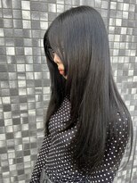 エニー(ENi)&nbsp;くびれヘア/アプリコットオレンジ/ハイライトカラー/辻堂