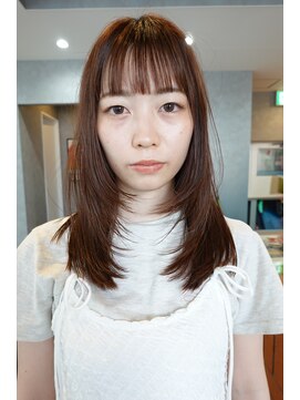 ジュール(JOULE'S) レイヤーカット/フェイスレイヤー/秋カラー/ボルドー