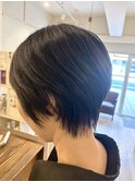 丸みシルエット美人ショート