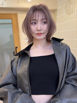 シスター(sister) レイヤーカットレイヤーボブ国分寺インナーカラーブリーチ