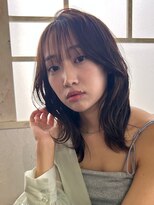 グレープバイン 港南台(GRAPEVINES)&nbsp;モテくびれヘア／コテ巻き／ウォームブラウン