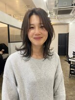 ヘアーワークスヴィクサス 諫早店(HAIR WORKS VIXUS)&nbsp;【持永 早紀子】ハイライト×レイヤー