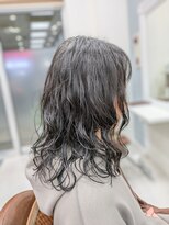 ジパングインスパイア&nbsp;暗髪ゆるっとパーマ