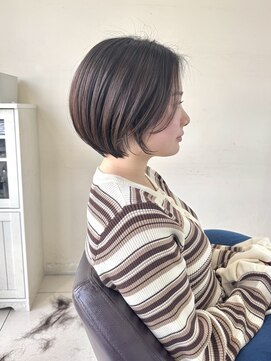 ハピネス 西大寺店(Happiness) 【20代・30代奈良】まとまり艶ショートボブ/髪質改善／うるは
